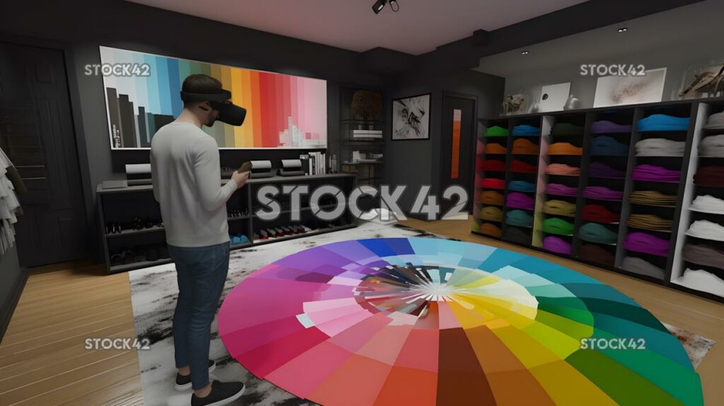 The augmented reality world colors one