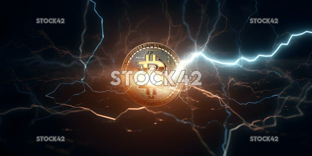 The blockchain landscape dynamic lightning cinematic