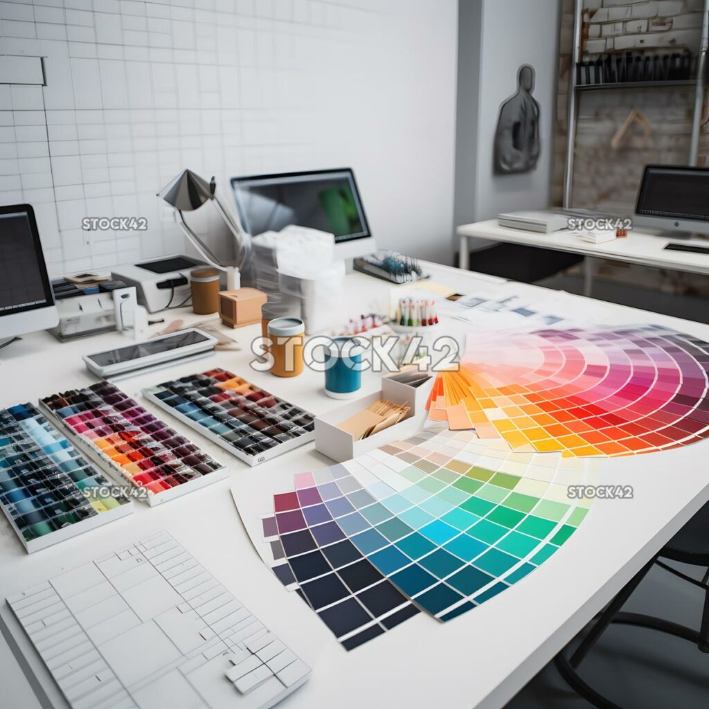 The digital product design studio colors