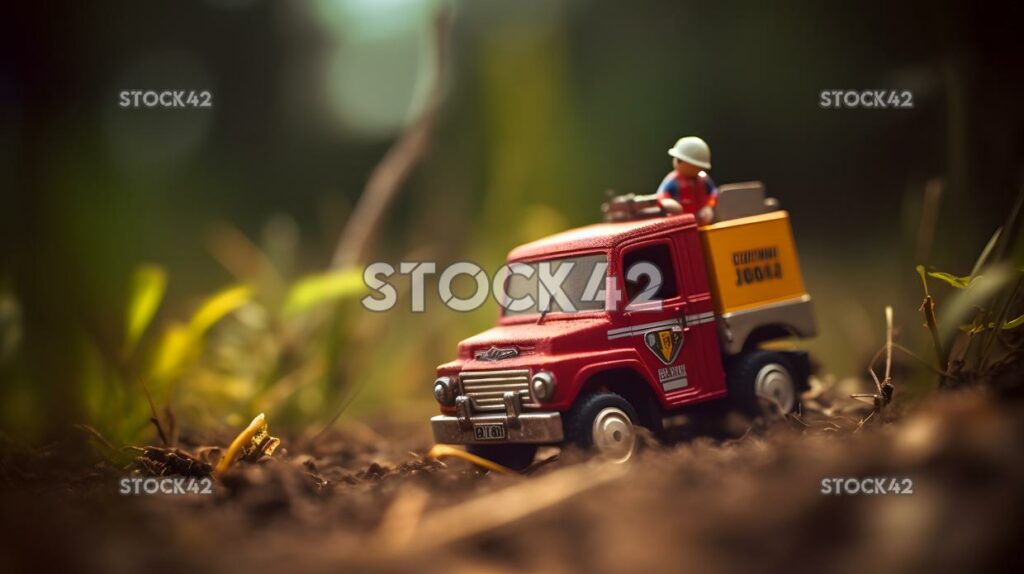 Toy photography miniature playful creative one