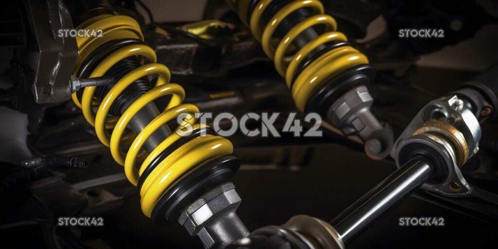 Upgrading a car suspension system with new shocks and str