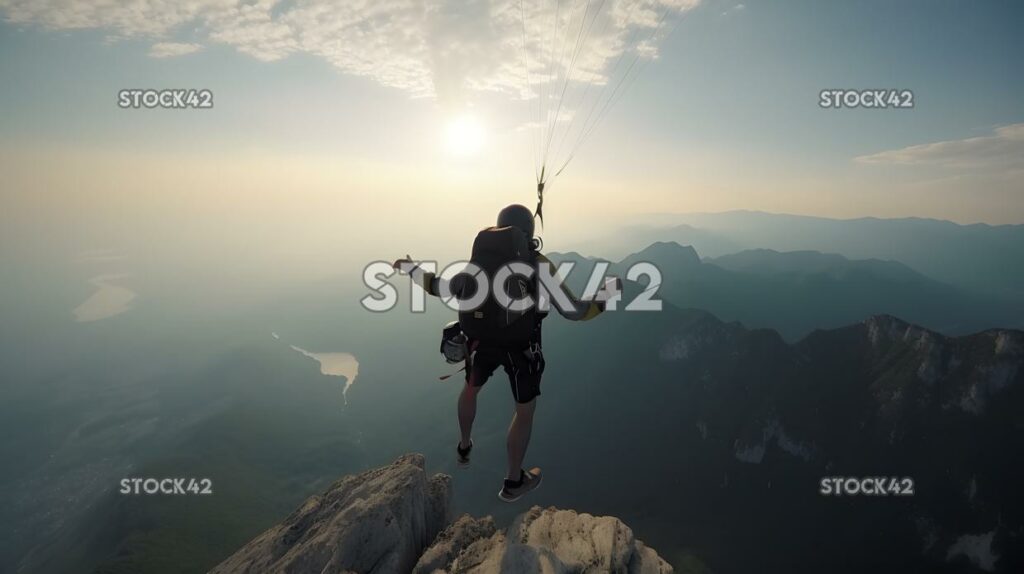 Abenteuersport, Bungee-Jumping, Paragliding, Dynamic Light One