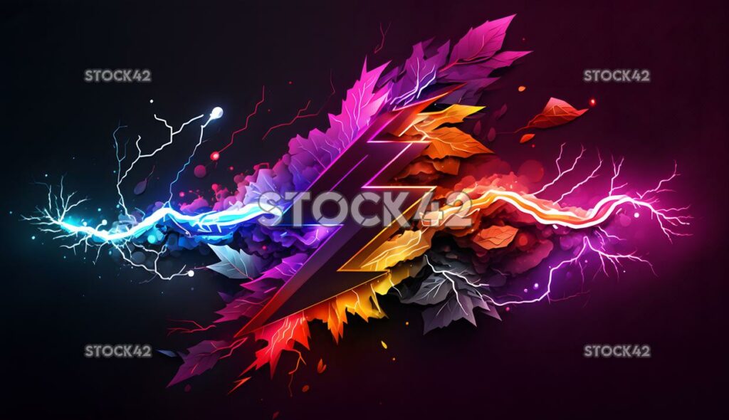 art background abstract neon colors contrast creative dyn