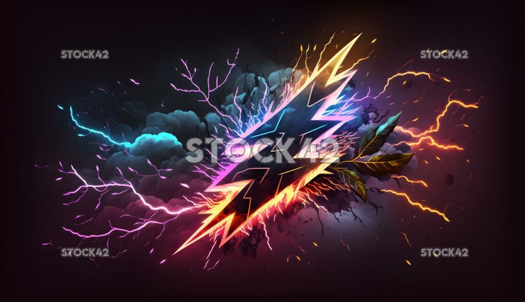 art background neon colors contrast creative dynamic ligh