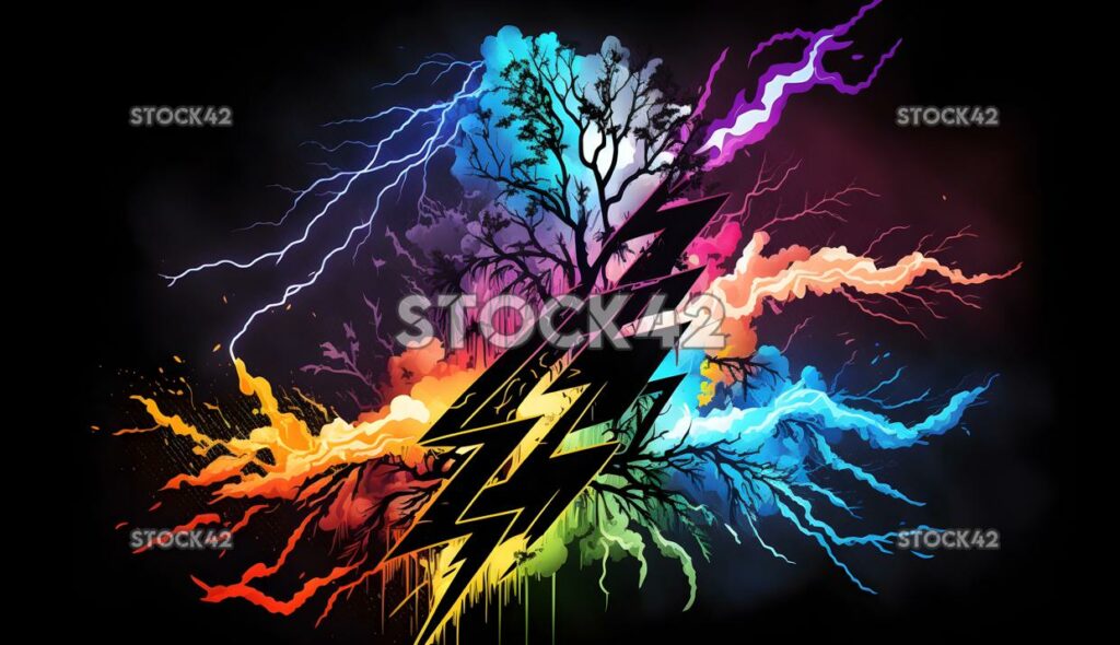 art background neon colors contrast creative dynamic ligh six