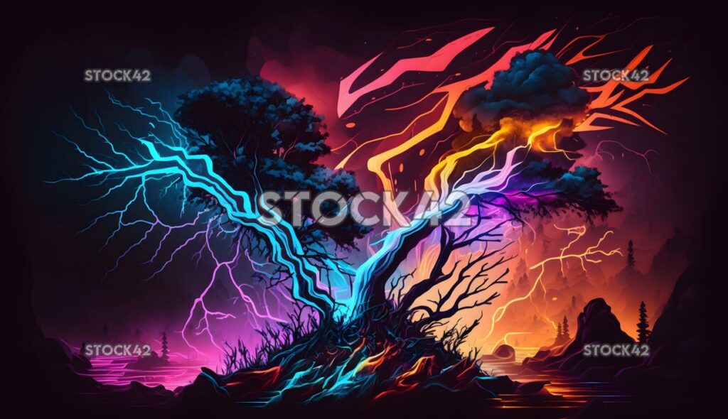 art background neon colors contrast creative dynamic ligh ten