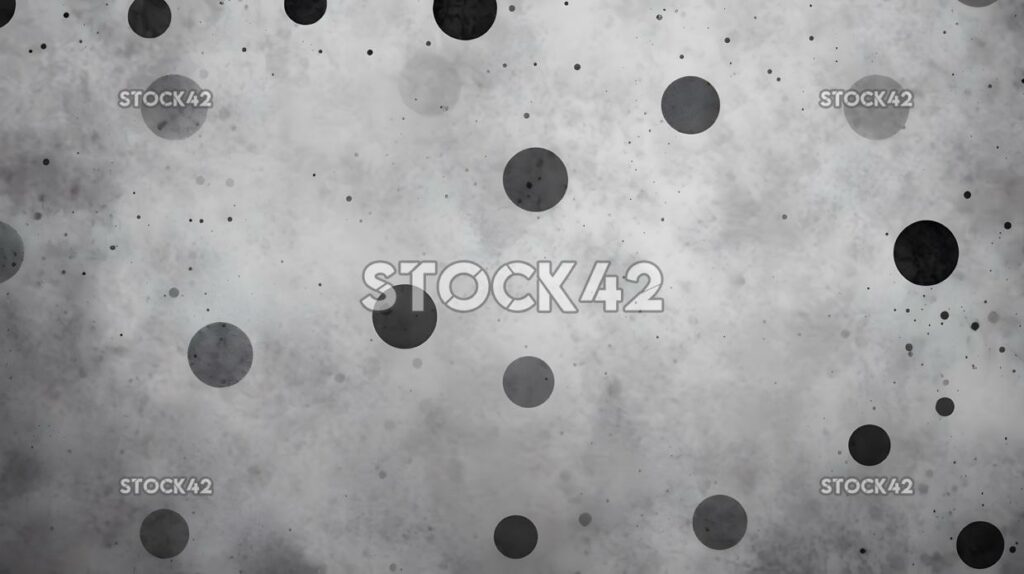 black and white polka dot background with a subtle textur two