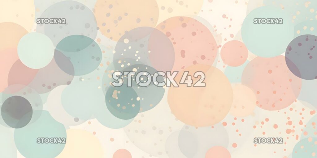 blend of pastel colors in a scattered dot pattern