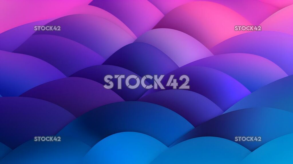 blend of purple pink and blue in a gradient pattern