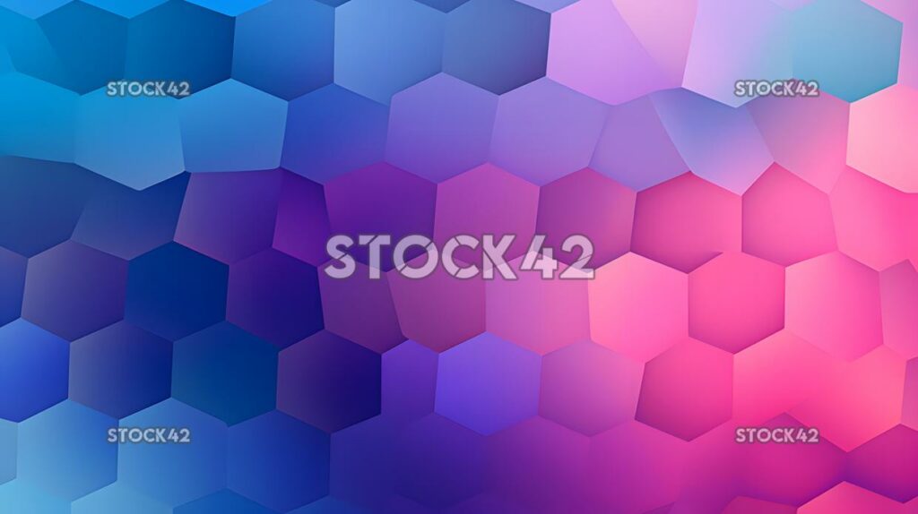 blend of purple pink and blue in a gradient pattern three