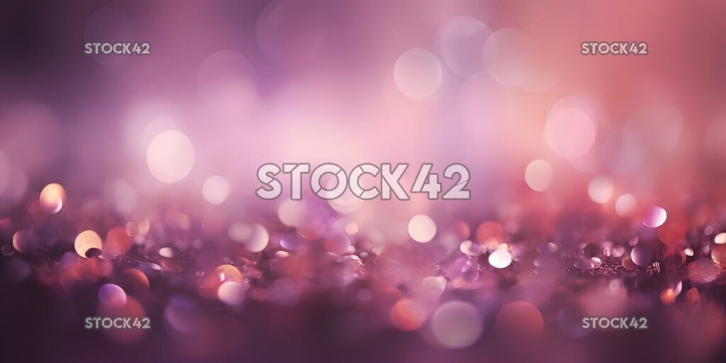 bokeh background in shades of purple and pink one