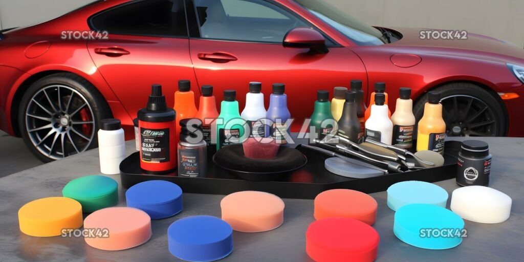 Equipo de detalle de automóviles pulidor Buffer Detailing Brush C