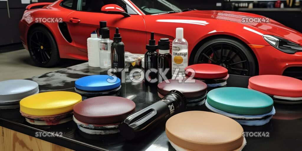 Equipo de detalle de automóviles pulidor Buffer Detailing Brush C One