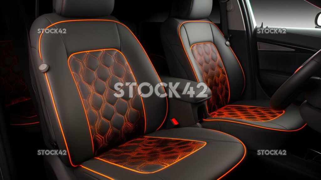 fundas de asiento de coche asientos de cuero asientos calefactados cojines de coche s tres