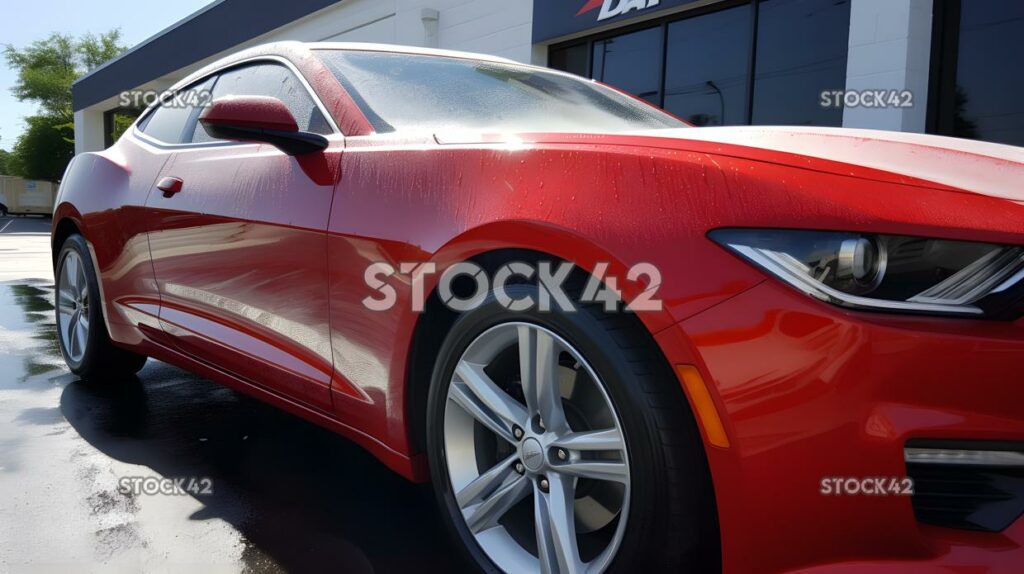 Lavado de coches detalle encerado auto detalle cuidado del coche dinámico uno