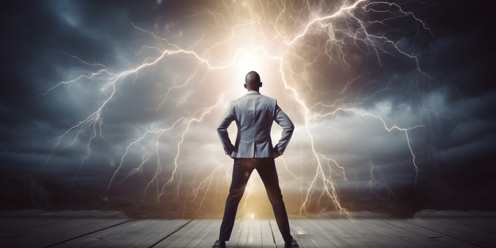 Karriere Unternehmertum Business Dynamic Lightning One