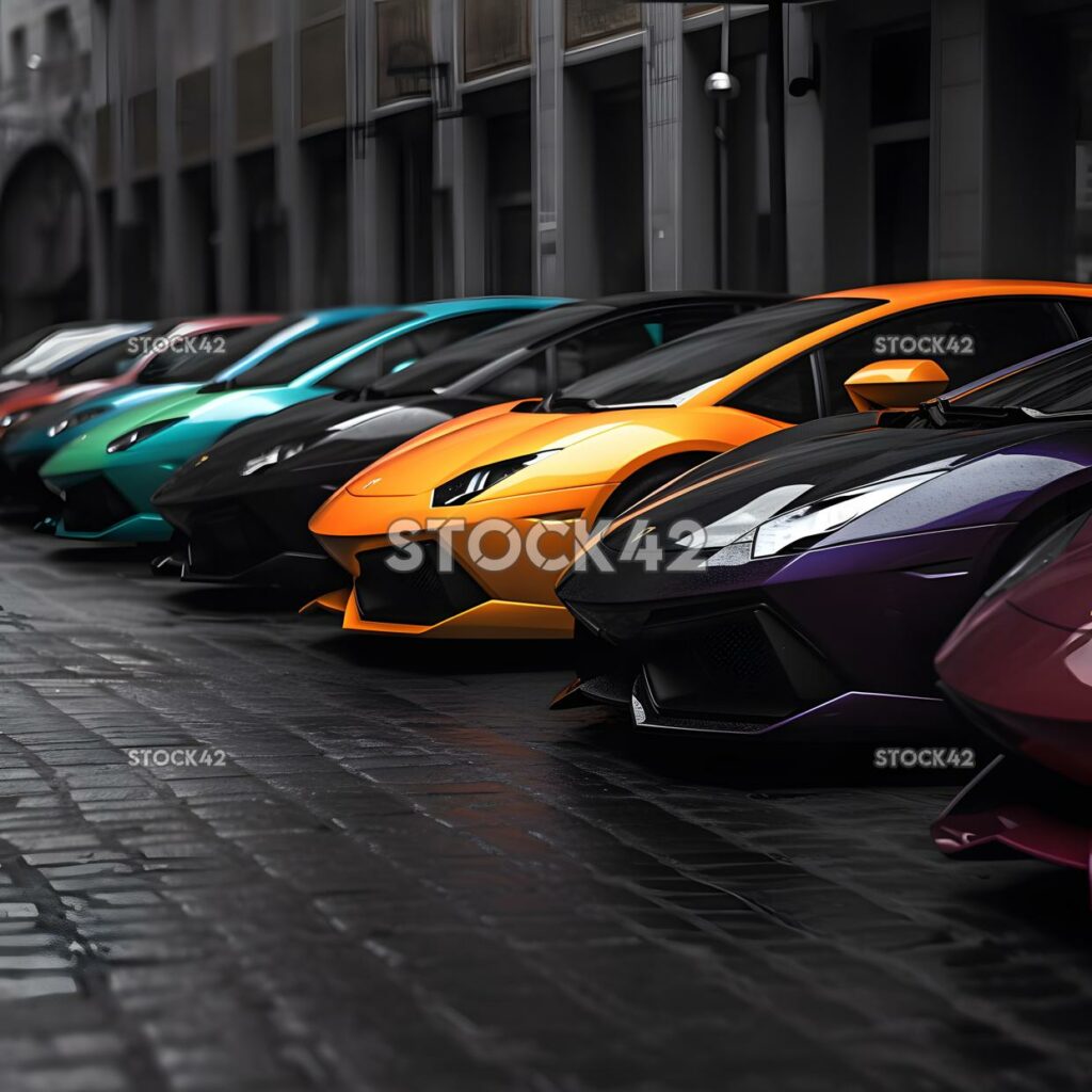 cars automobiles vehicles speed luxury colors one