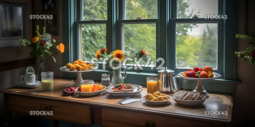 Charmantes Bed & Breakfast mit gemütlicher Einrichtung und einem deliciou