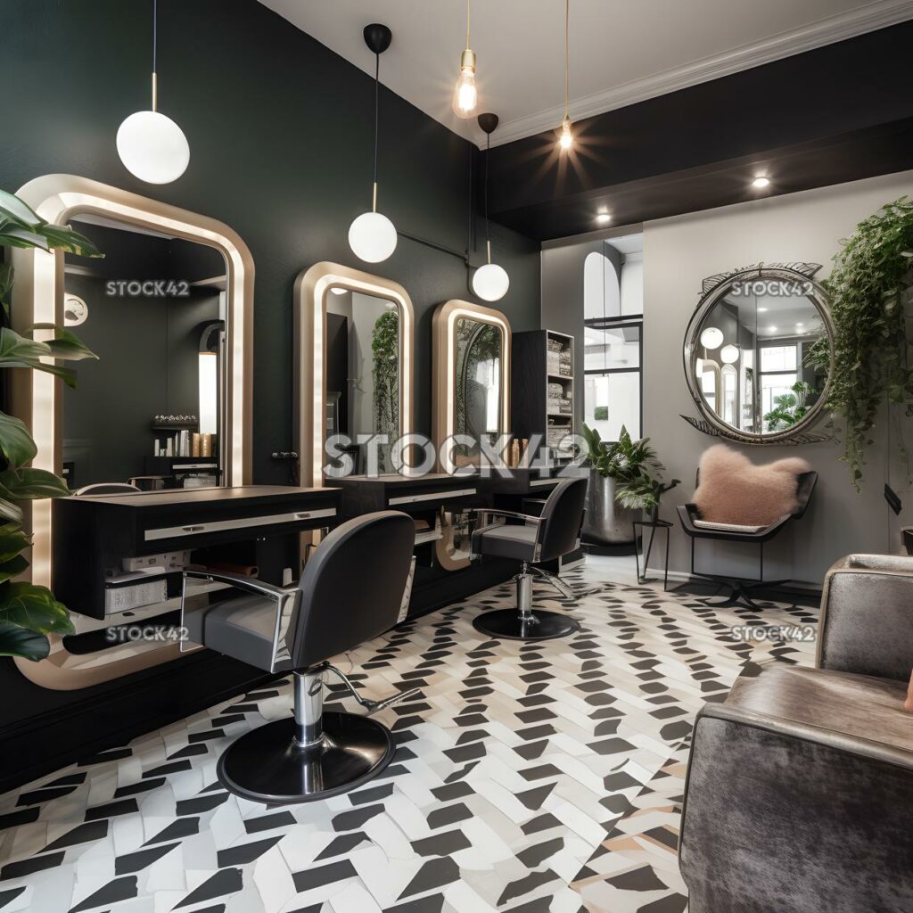 chicandmodernhairsalon mit trendydecorandskille drei