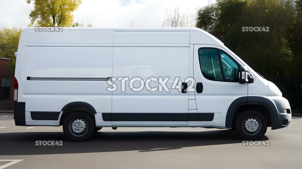 clean and well-maintained company vehicle