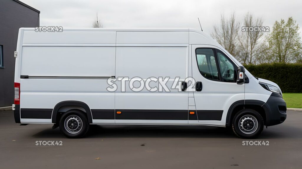 clean and well-maintained company vehicle one