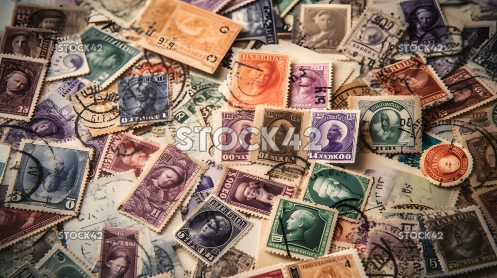 collection of rare and valuable stamps two