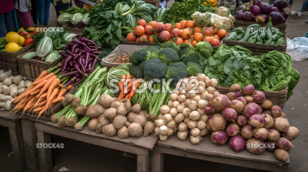 Sammlungvonverschiedenen GemüsenSolDataFarmer drei