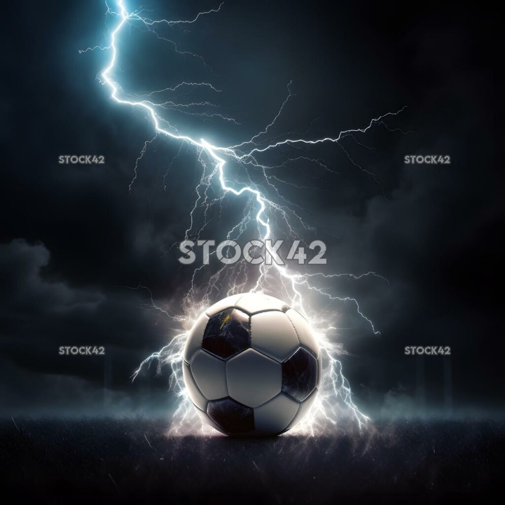 creative dynamic lightning football two