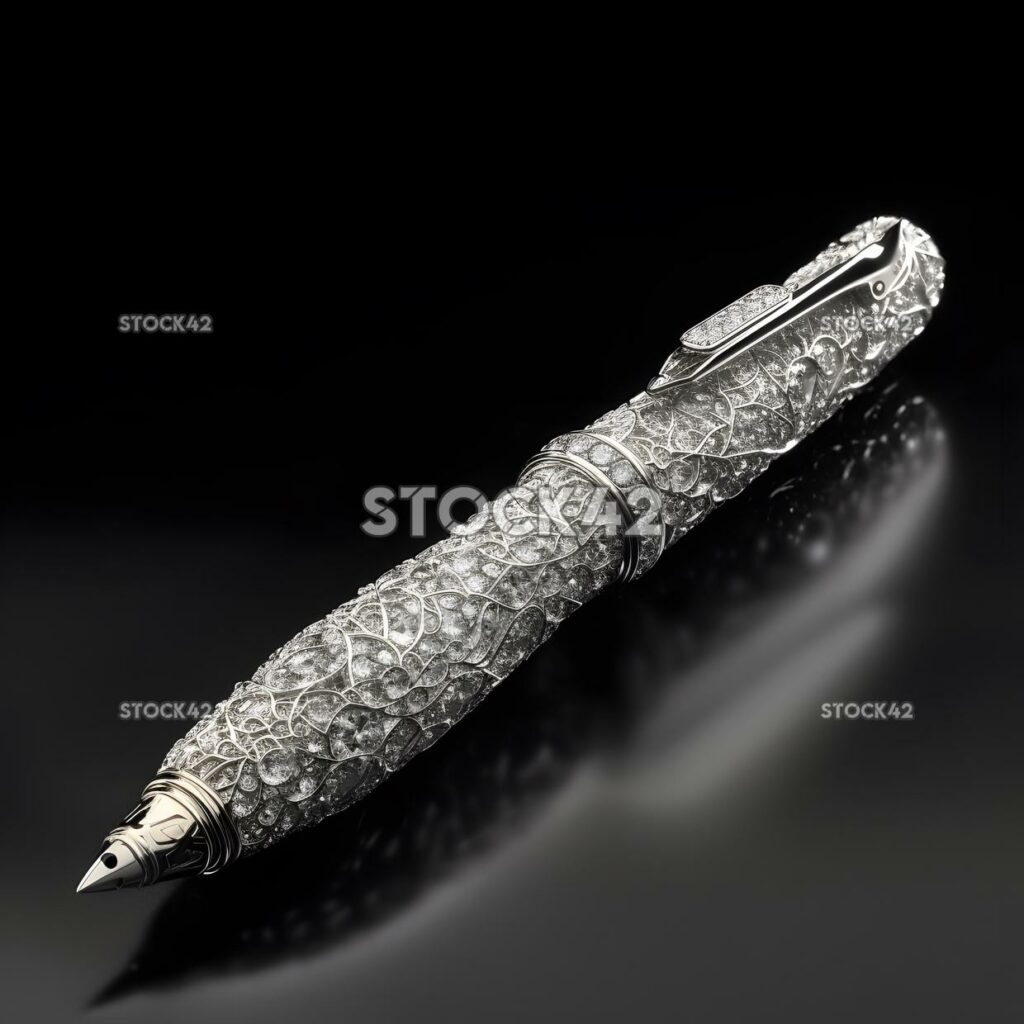 diamond-encrusted pen