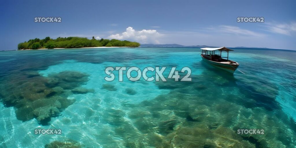 island tropical paradise relaxation snorkeling one