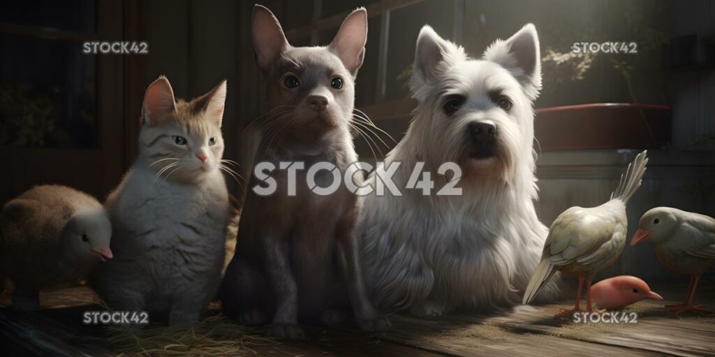 pets animals adoption cinematic Hyper-realistic textures