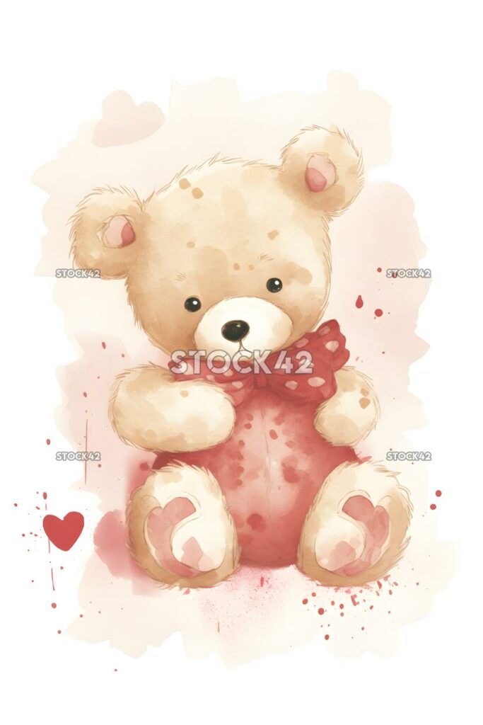 teddy bear illustration