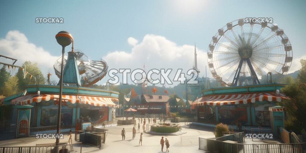 theme park amusement family fun entertainment cinematic H