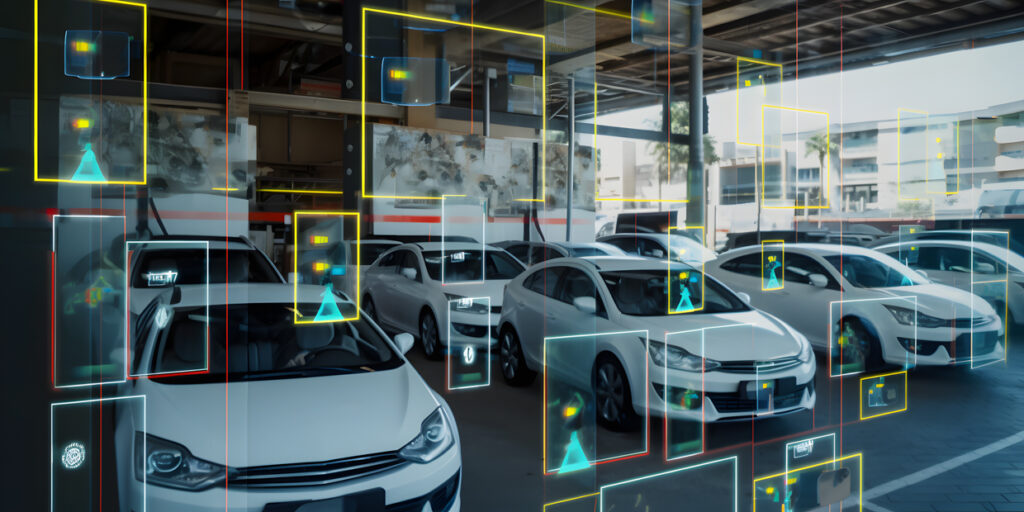 Machine vision image recognition object detection compute one