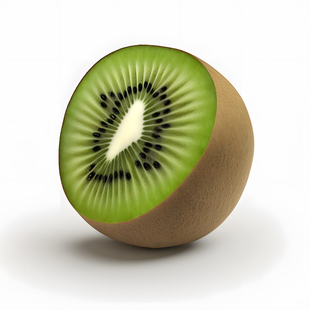 kiwi blank white background